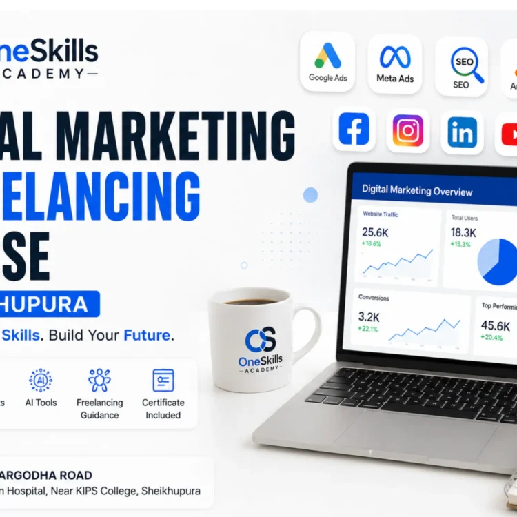 Best Digital Marketing & Freelancing Course Sheikhupura